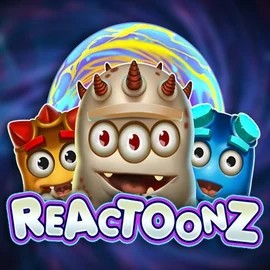 Reactoonz by Play'n GO, showcased at igni-kasino.fi – game logo